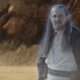 Liam Neeson as the spirit of Qui-Gon Jinn in Obi-Wan Kenobi.
